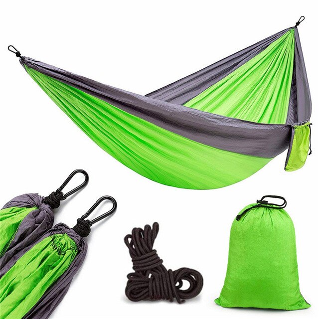 Hammock Camping Portable Double Tree Hammocks Outdoor Indoor