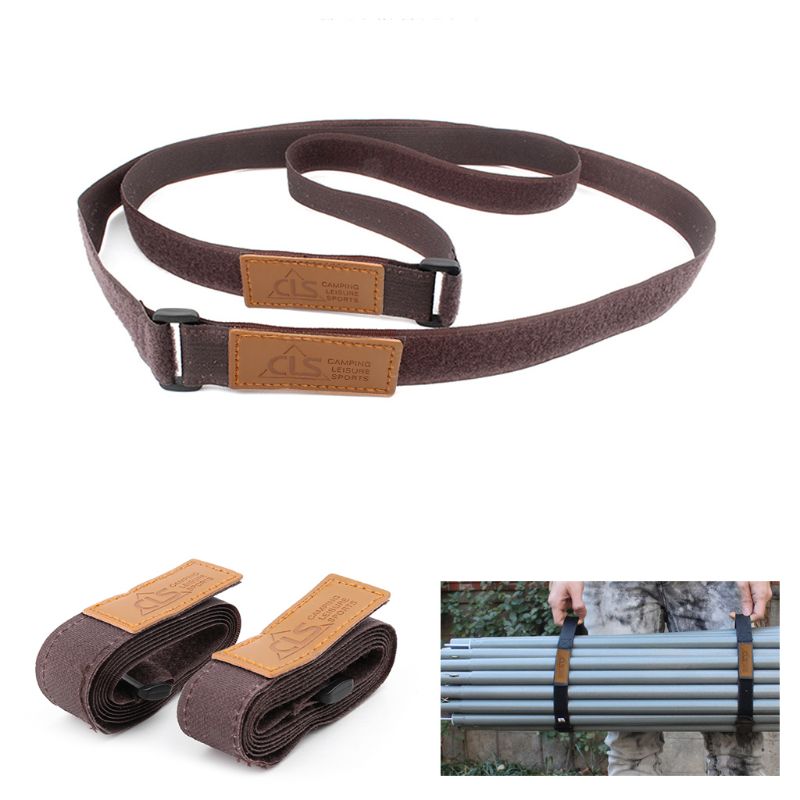 2pcs Camping Travel Equipment Bundle Baggage Strapping Backpack Bundle Rope